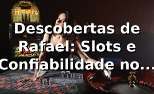 Descobertas de Rafael: Slots e Confiabilidade no 501bet 🎰
